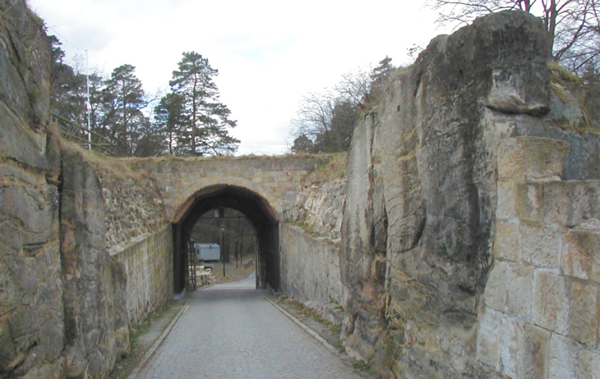 Torbereich der Festung Regenstein von Innen. (Foto: 2003)